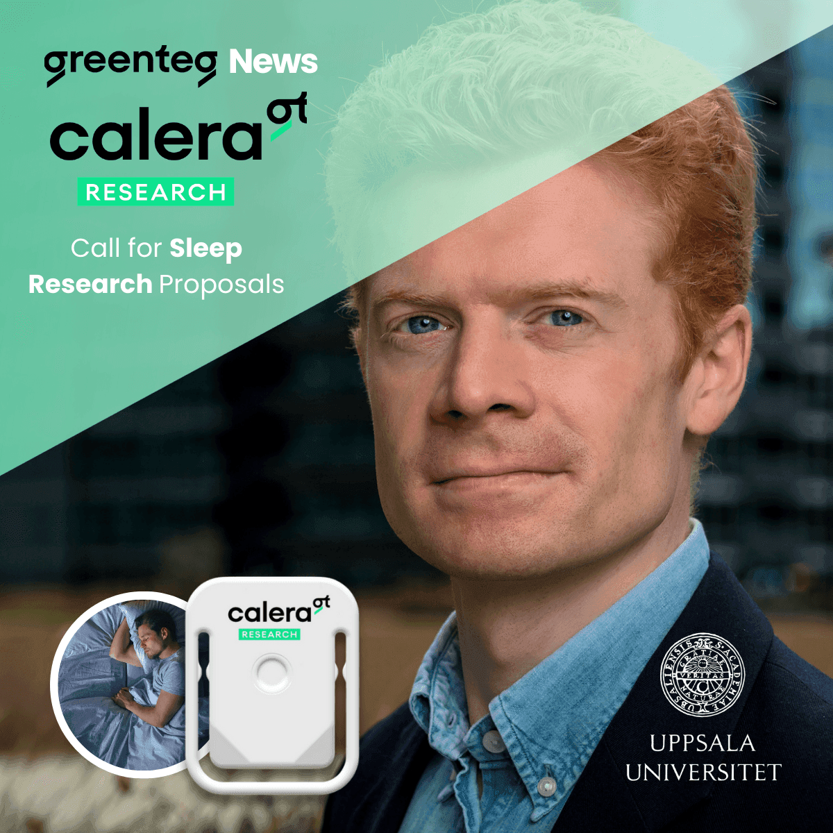 Dr. Jonathan Cedernaes from Uppsala University receives top award in greenteg’s 2nd call for research proposals