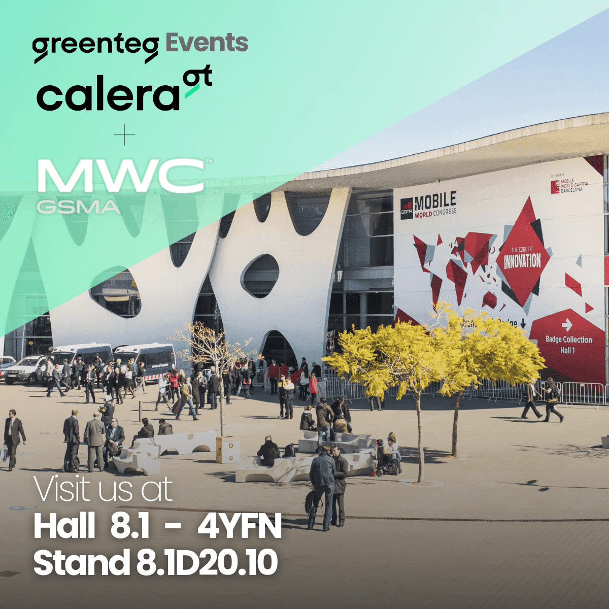 Join greenteg at MWC 2025 to explore CALERA® for OEM integration